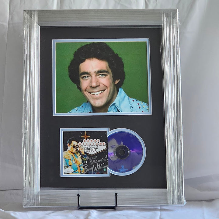 BARRY WILLIAMS  "The Return of Johnny Bravo" SIGNED CD THE BRADY BUNCH JSA COA