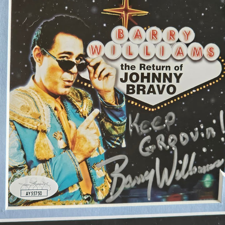 BARRY WILLIAMS  "The Return of Johnny Bravo" SIGNED CD THE BRADY BUNCH JSA COA
