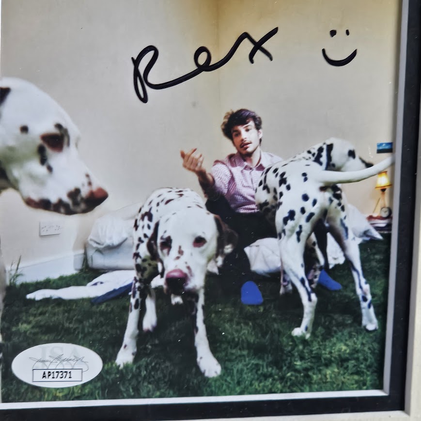 Rex Orange County Signed Autographed Who Cares CD JSA framed