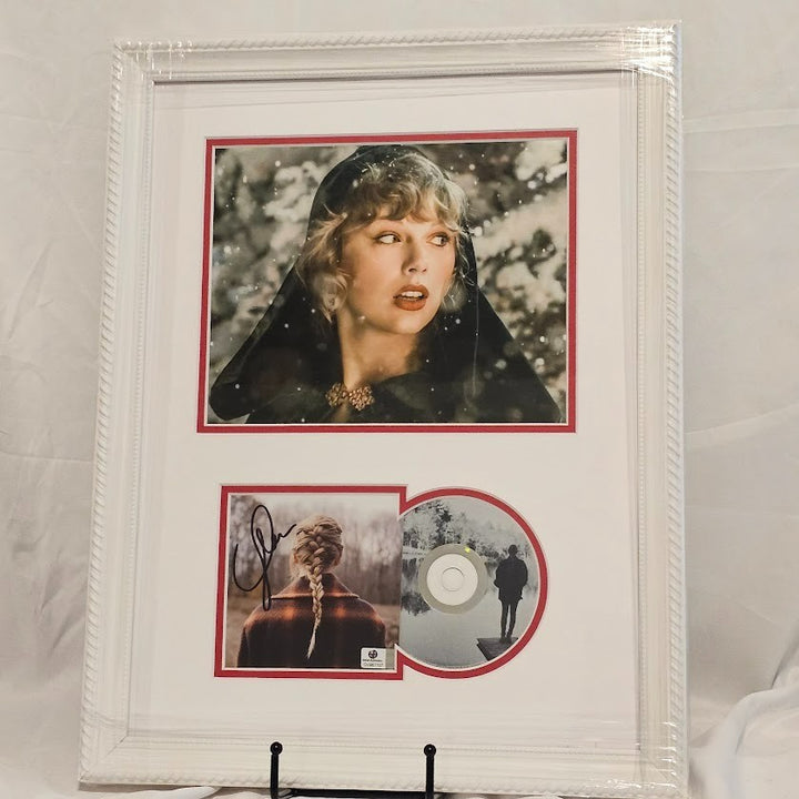 Taylor Swift Signed Autographed Evermore CD  Global Authentics COA Eras