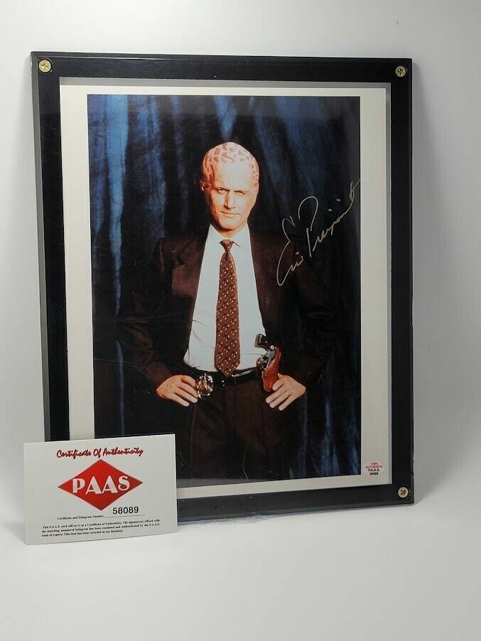 Eric Pierpoint Signed 8x10 Photo Autographed  Star Trek Next Generation PAAS COA