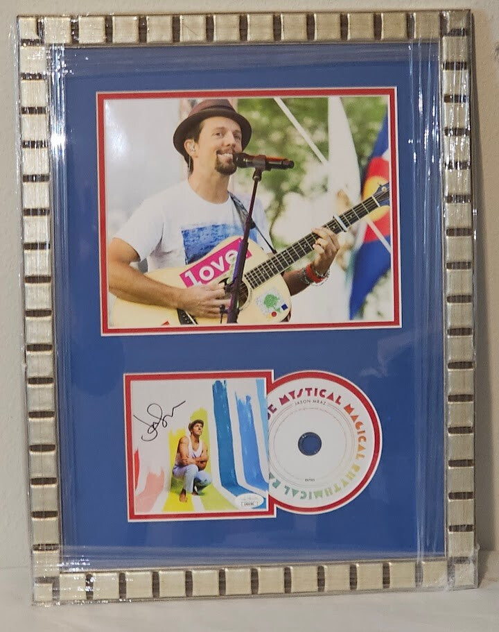 Jason Mraz signed Mystical Magical Rhythmical  CD Autographed JSA Certified