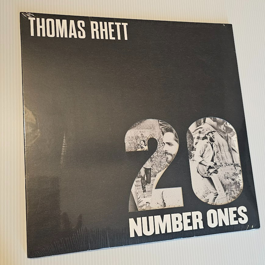 Thomas Rhett  SIGNED Vinyl LP 20 number ones  New AUTOGRAPHED INSERT JSA COA