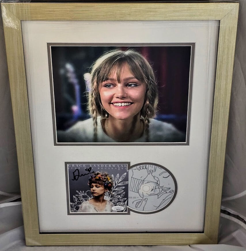 Grace Vanderwaal  Signed Autographed Just the Beginning  CD JSA Certified COA