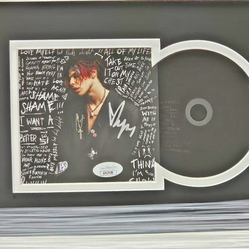 Yungblud Signed Autographed Self Titled  CD JSA framed Yung Blood