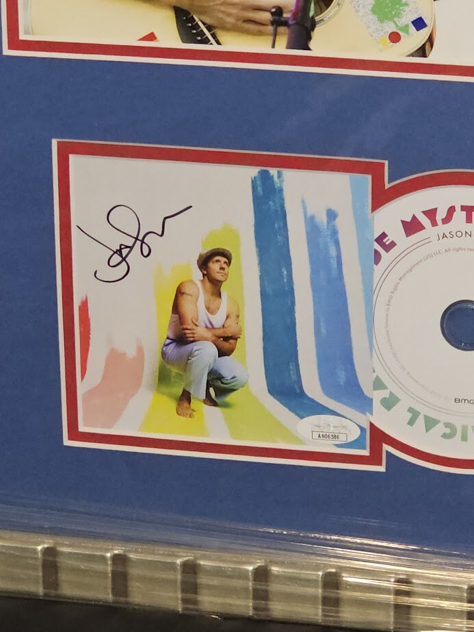 Jason Mraz signed Mystical Magical Rhythmical  CD Autographed JSA Certified