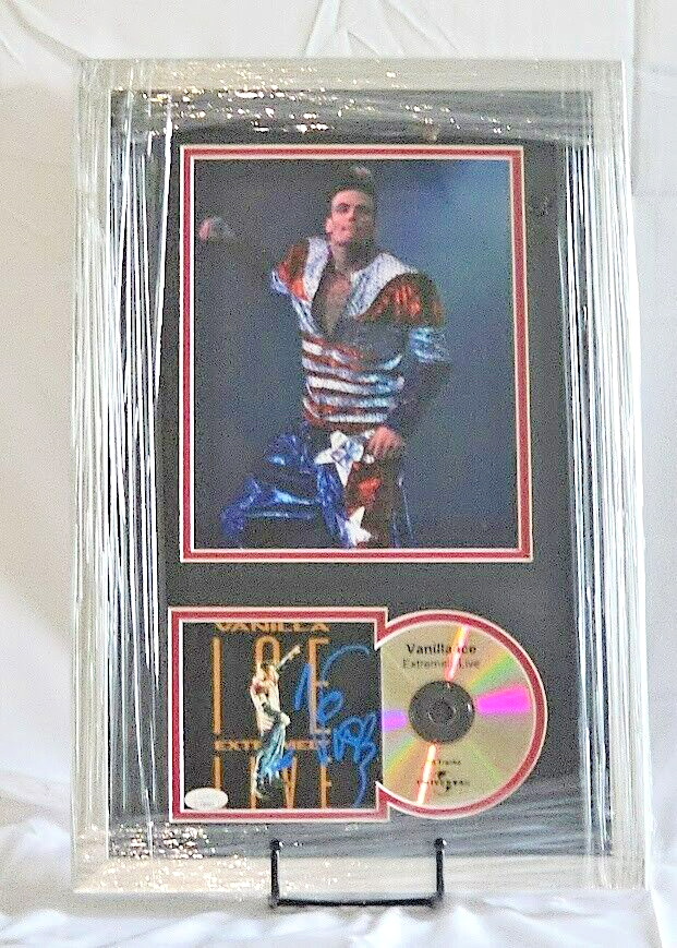 Vanilla Ice  Rapper Signed Autographed Extremely Live JSA Certified COA
