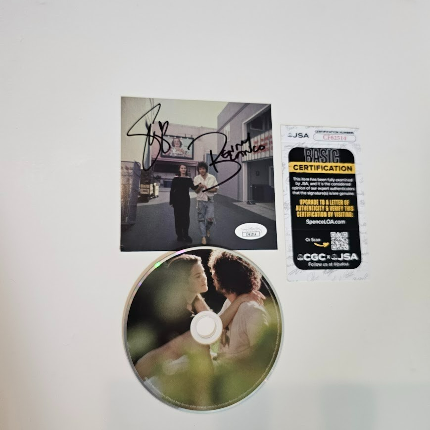Selena Gomez Benny Blanco  signed Autographed I Said I Love You First JSA COA