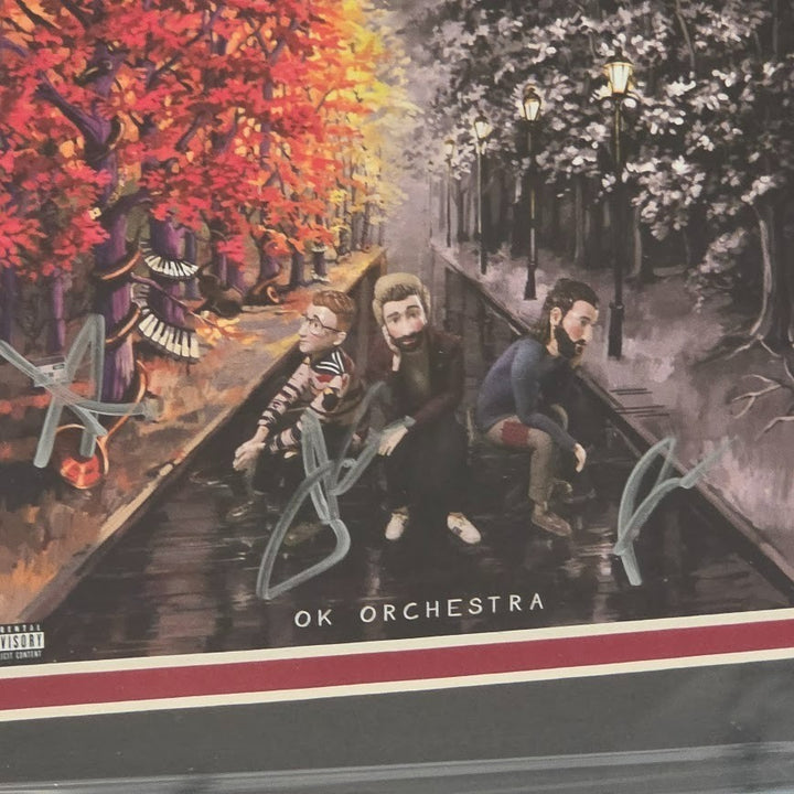 AJR Band SIGNED OK Orchestra CD Autographed JSA Certified Framed