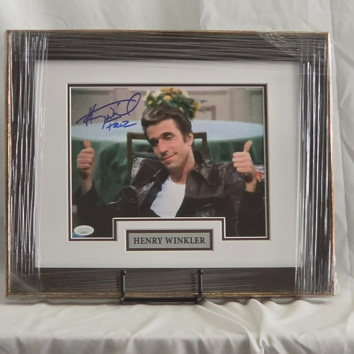 Henry Winkler Autographed signed Photo JSA COA  signedThe Fonz Happy Days Fonzie