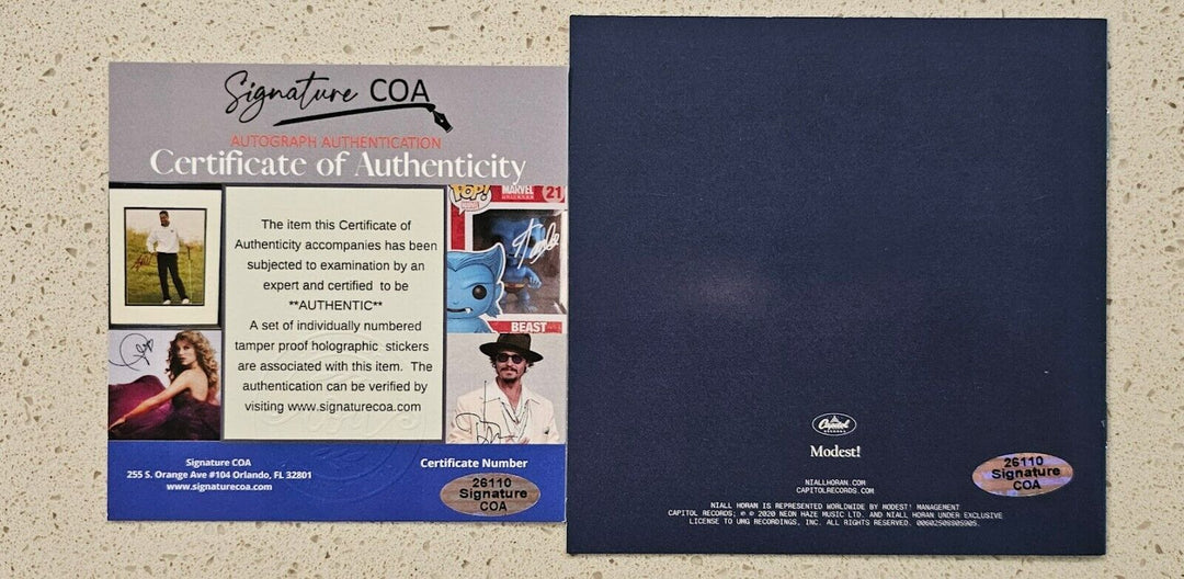 Niall Horan signed autographed Heartbreak Weather CD Certified COA One Direction