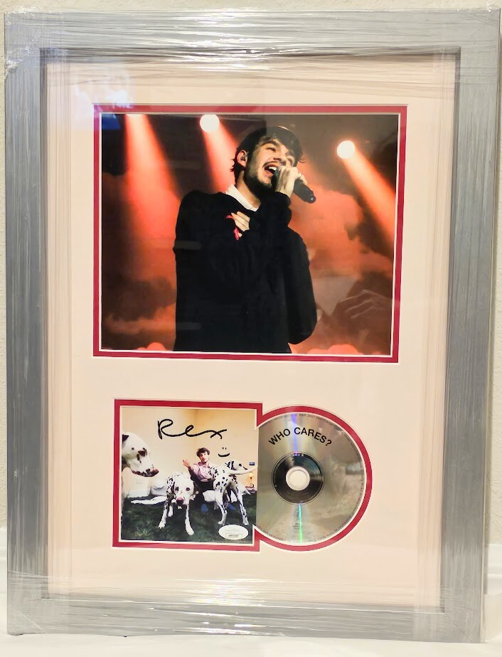 Rex Orange County Signed Autographed Who Cares  CD JSA framed