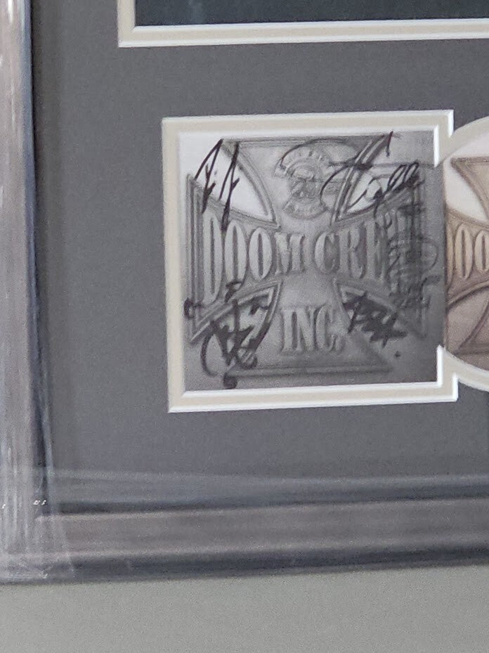 Zakk Wylde Black Label Society Signed Autographed CD Doom Crew Inc JSA Cert.