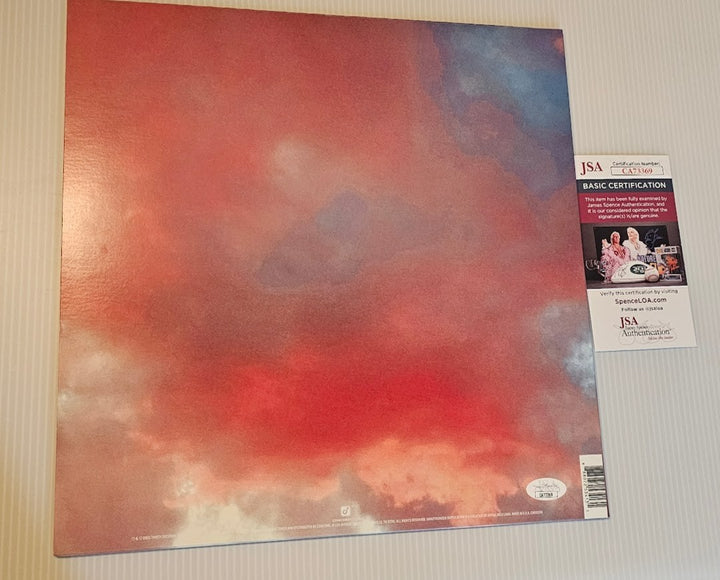 30 Seconds to Mars SIGNED Vinyl LP  End of the World  AUTOGRAPHED INSERT JSA COA