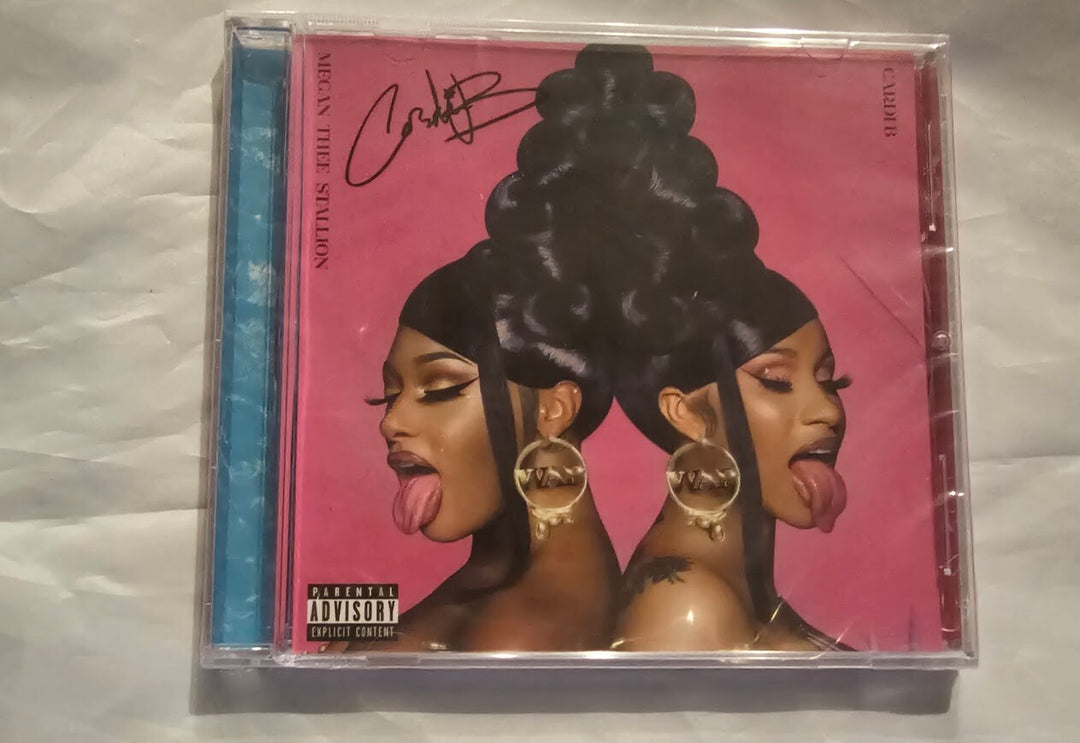 Cardi B Megan The Stallion  Signed Autographed WAP CD  Brand New Sealed