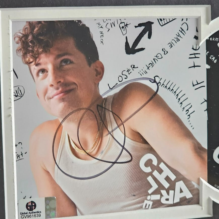 Charlie Puth  Signed Charlie  Autographed CD  Authenticated COA