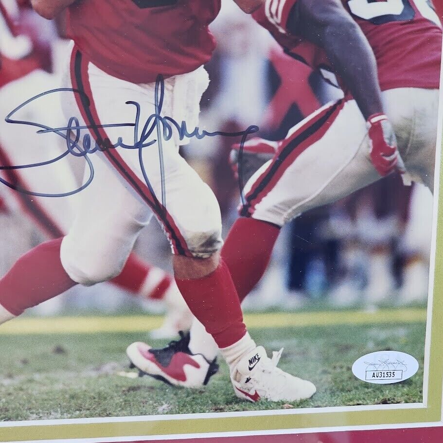 Steve Young Signed Autographed 8x10 Picture San Francisco 49ers  JSA COA
