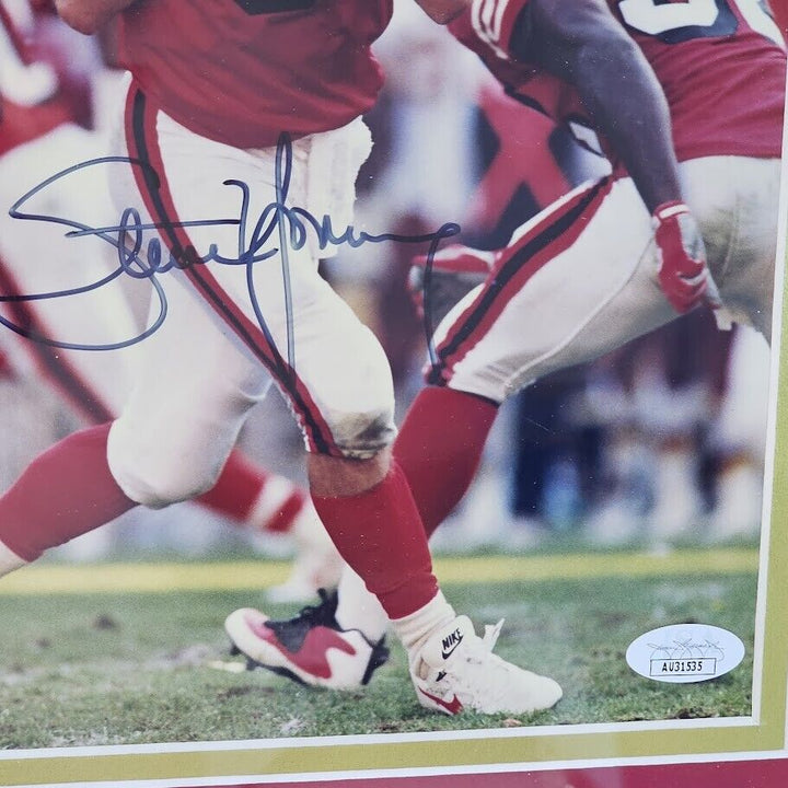 Steve Young Signed Autographed 8x10 Picture San Francisco 49ers  JSA COA