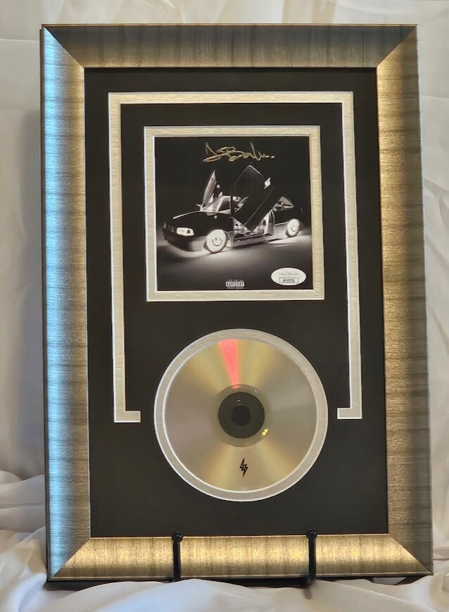 J Balvin Signed  Autographed Rayo CD JSA Certified  COA  Framed