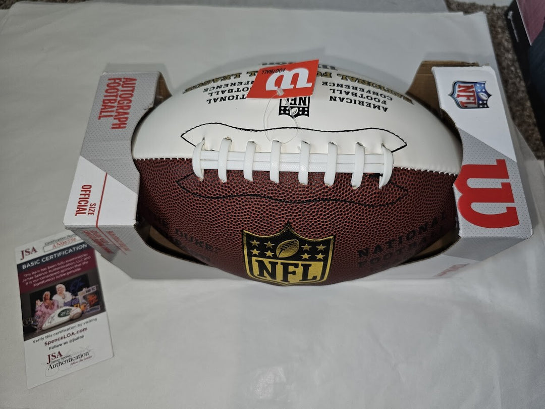 Doug Flutie autographed Wilson Autograph Footbal Buffalo Bills JSA Authenticated