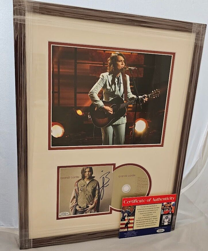 Brandi Carlile signed Autographed Self Titled CD JSA COA