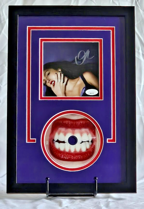 Olivia Rodrigo  Framed Signed Guts   Autographed CD JSA  COA.