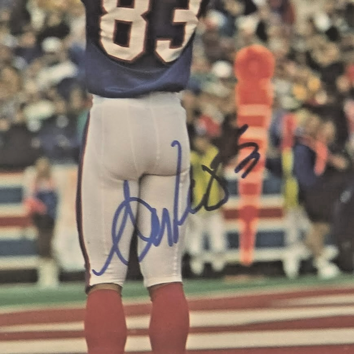 Andre Reed autographed   8x10 photo Buffalo Bills PSA Authenticated COA