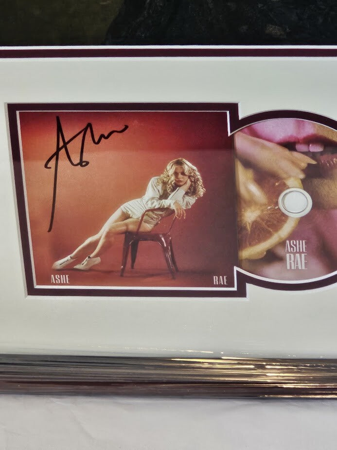 Ashe Rae Signed Autographed Rae AR Debut CD JSA Authenticated