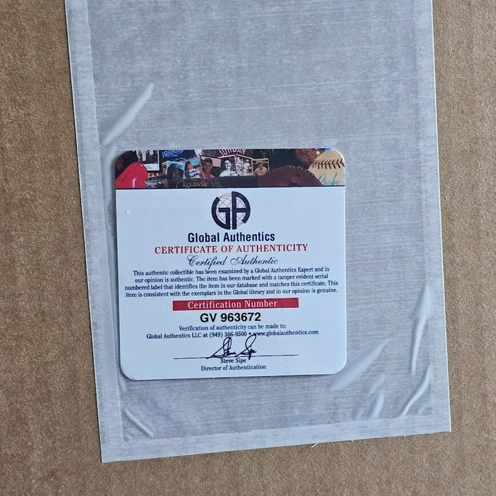 Randy Travis autographed Its Just a Matter of Time Signed Global Authentics COA