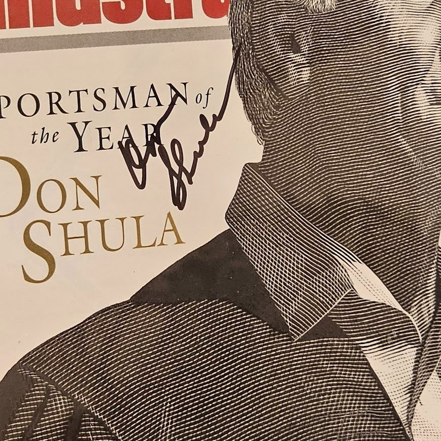 Don Shula  signed Autographed Sports Illustrated Mag  JSA COA  Miami Dolphins