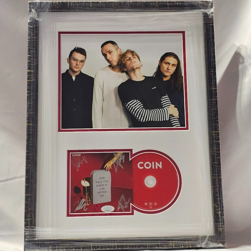 Coin Autographed signed How Will You Never Know if you Never Try JSA Certified