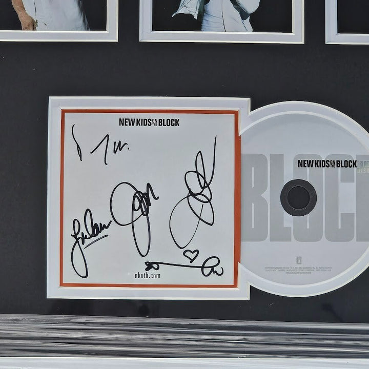 New Kids on the Block  Band Signed CD  Autographed  JSA COA