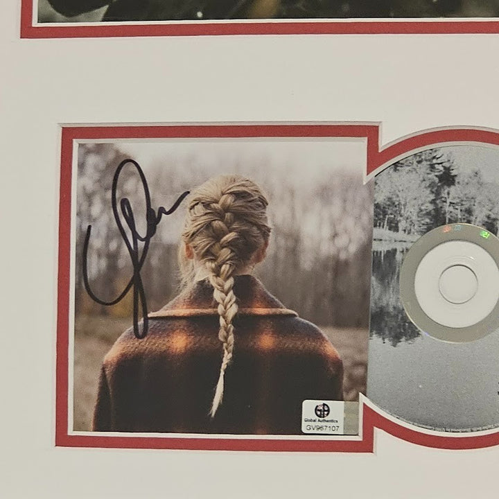 Taylor Swift Signed Autographed Evermore CD  Global Authentics COA Eras