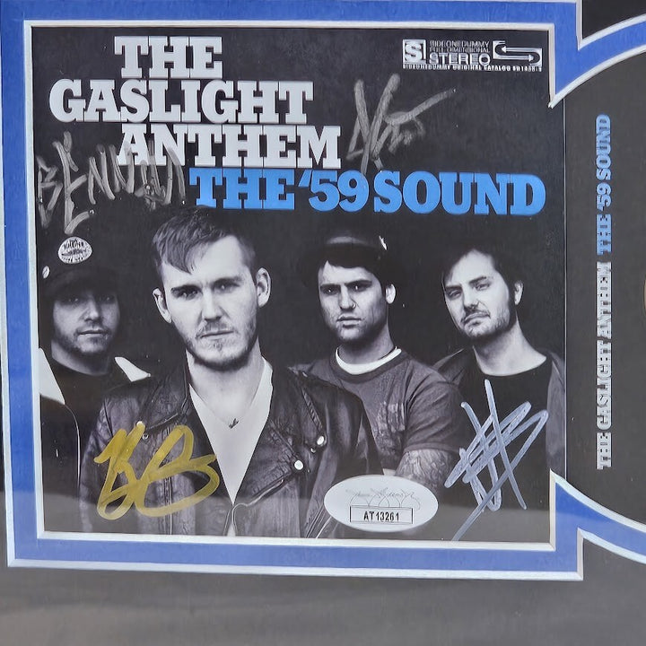 The Gas Light Light Anthem Band signed The '59 Sound CD Autographed JSA COA