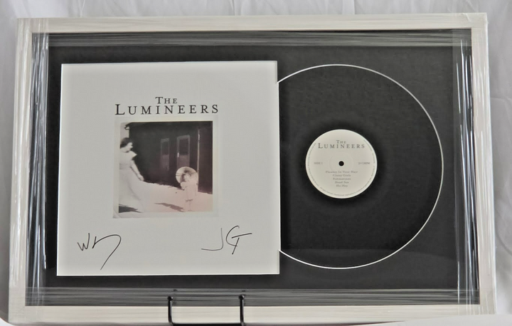 The Lumineers Autographed Signed Self Titled LP JSA COA