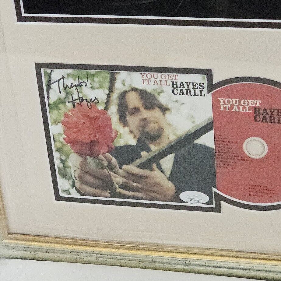 Hayes Carll  Signed Autographed You Get it All Songs CD  JSA COA