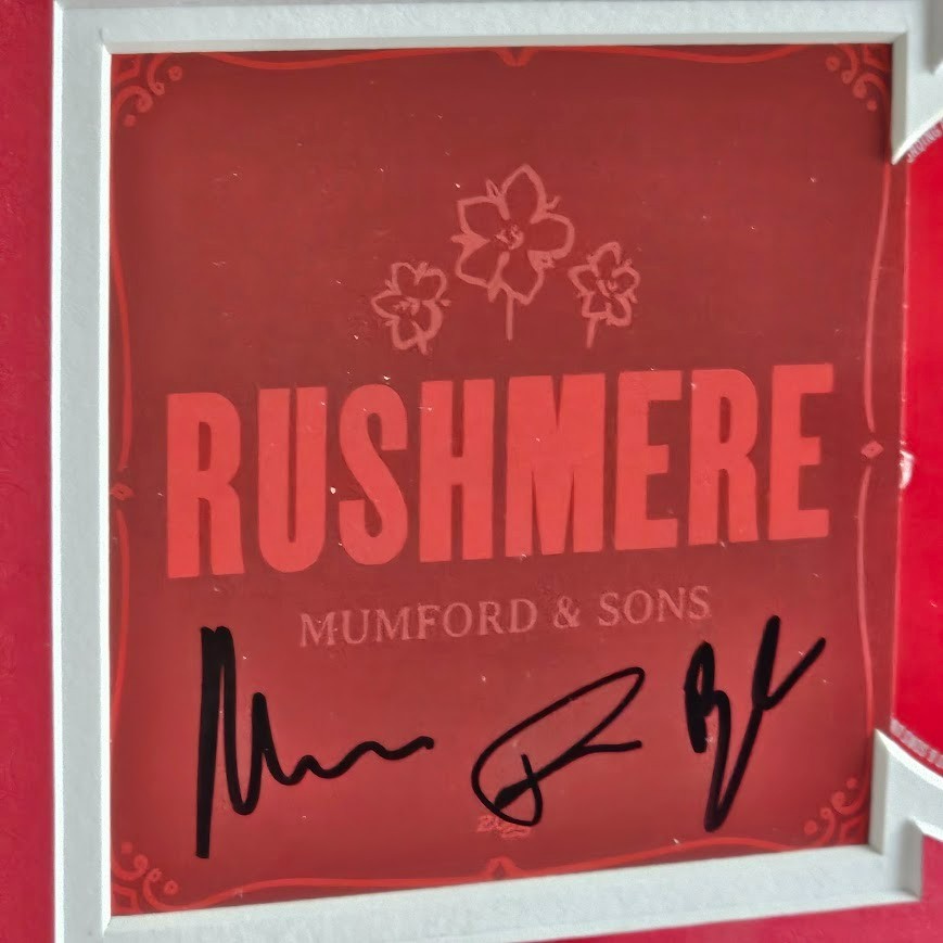 Mumford & Sons Autographed  Signed  Rushmere CD JSA Certified