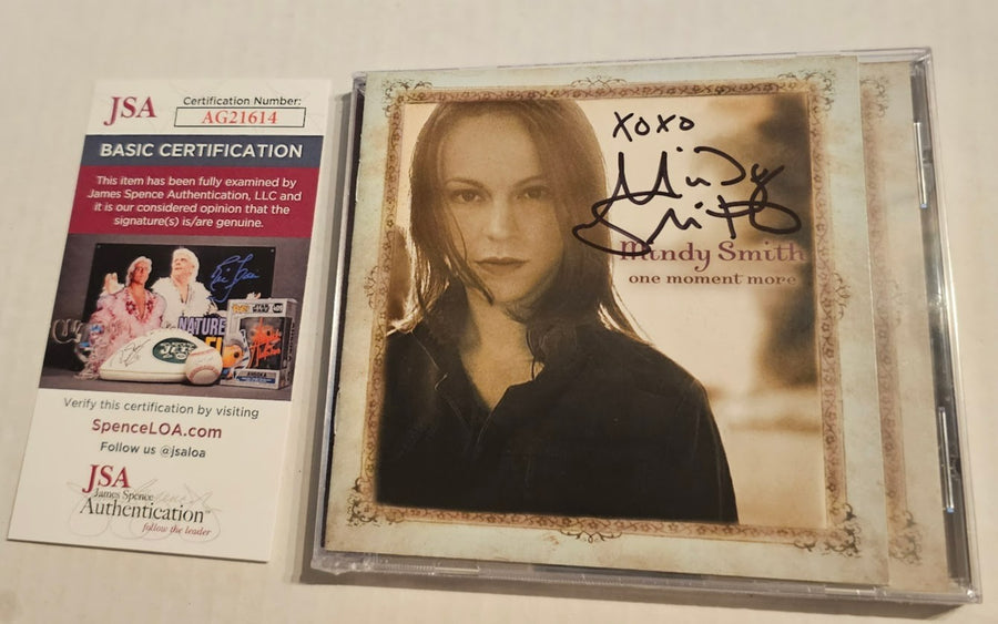 Mindy Smith  Signed Autographed One Moment More CD JSA Certified COA