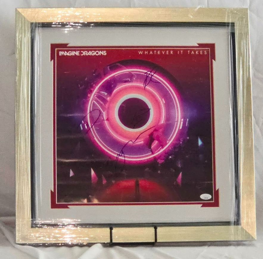 Imagine Dragons  Signed Concert poster   Autographed  JSA Certified
