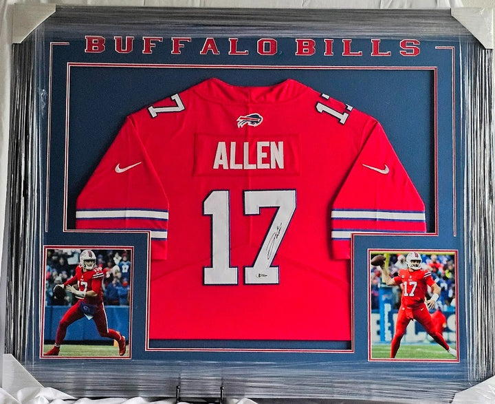Buffalo Bills Josh Allen Nike Signed Autographed Jersey  Beckett BAS Witnessed