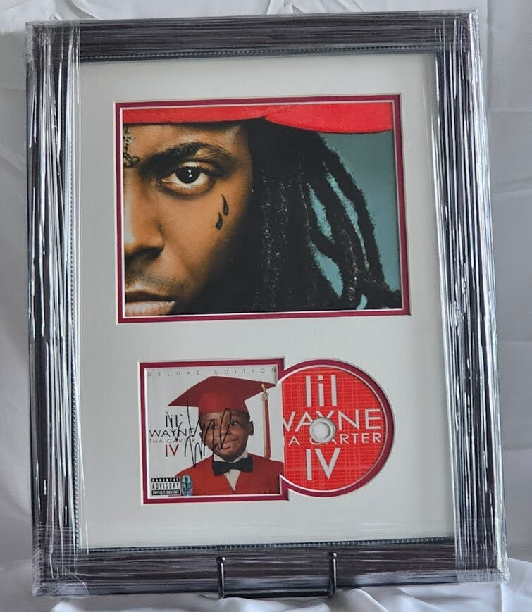 Lil Wayne  Signed Lil Wayne Carter IV  Autographed CD  Authenticated COA