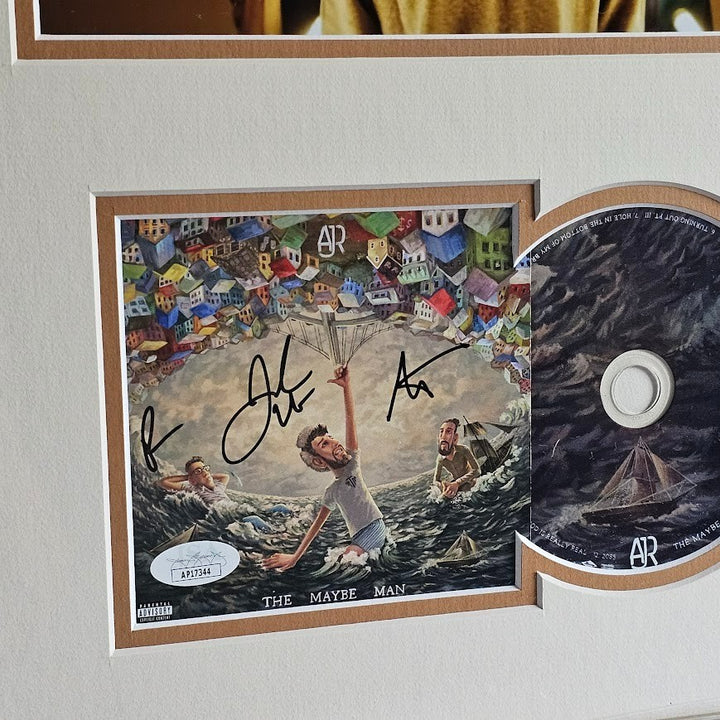 AJR SIGNED The Maybe Man CD  Autographed JSA Certified Framed