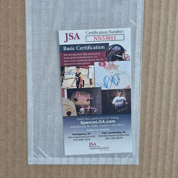 Bon Jovi Autographed Signed 2020 Album Concert Poster  JSA COA
