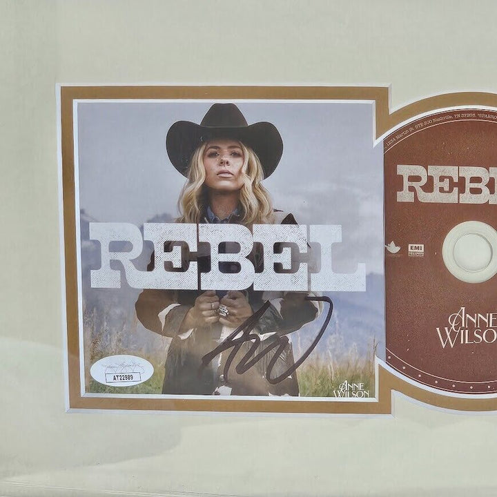 Anne Wilson  Signed Autographed Rebel CD   JSA