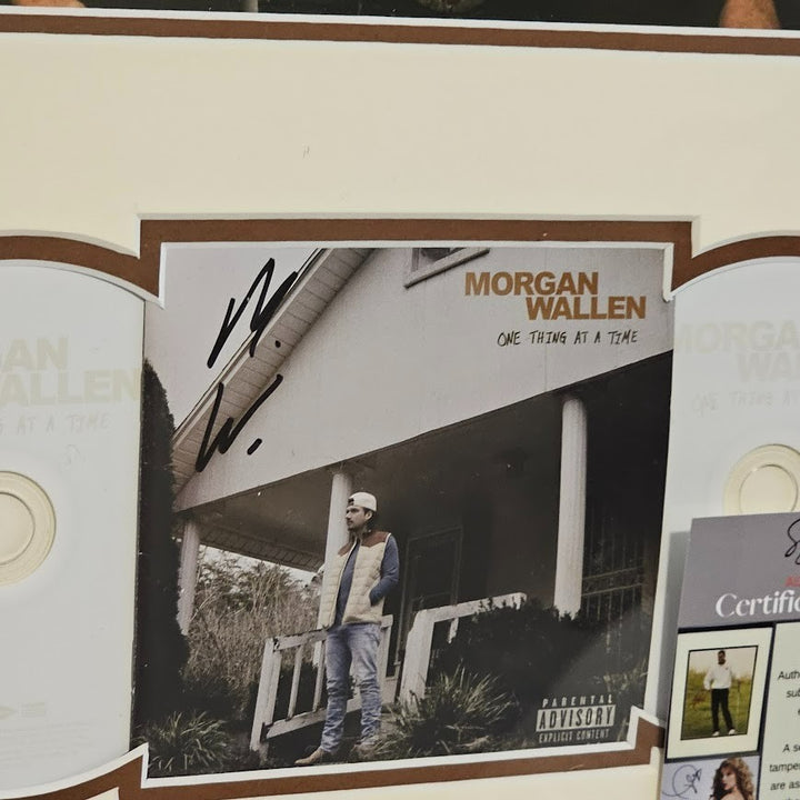Morgan Wallen  signed autographed One Thing at a Time CD  COA