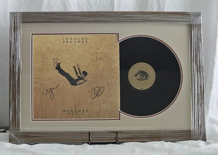 Imagine Dragons Band  Signed Autographed Mercury Act 1 LP Record Vinyl JSA COA
