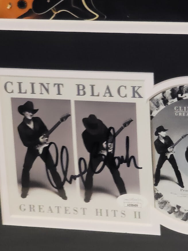 Clint Black SIGNED  AUTOGRAPHED Greatest Hits II CD CERTIFIED JSA Certified