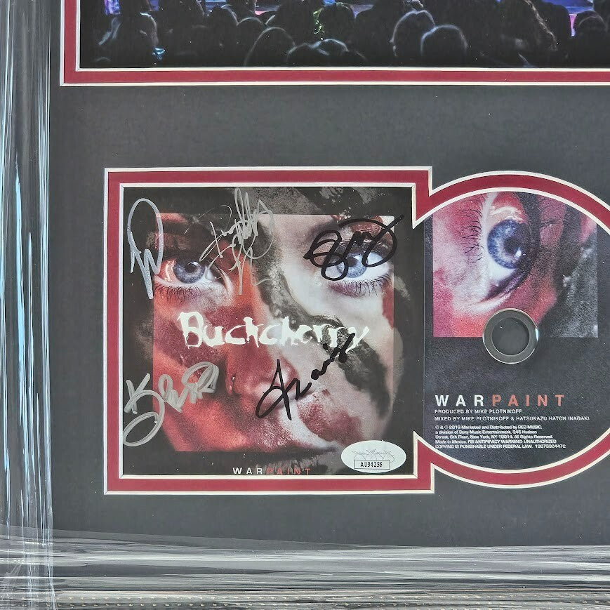 Buckcherry  Signed Autographed War Paint CD  JSA COA Certified