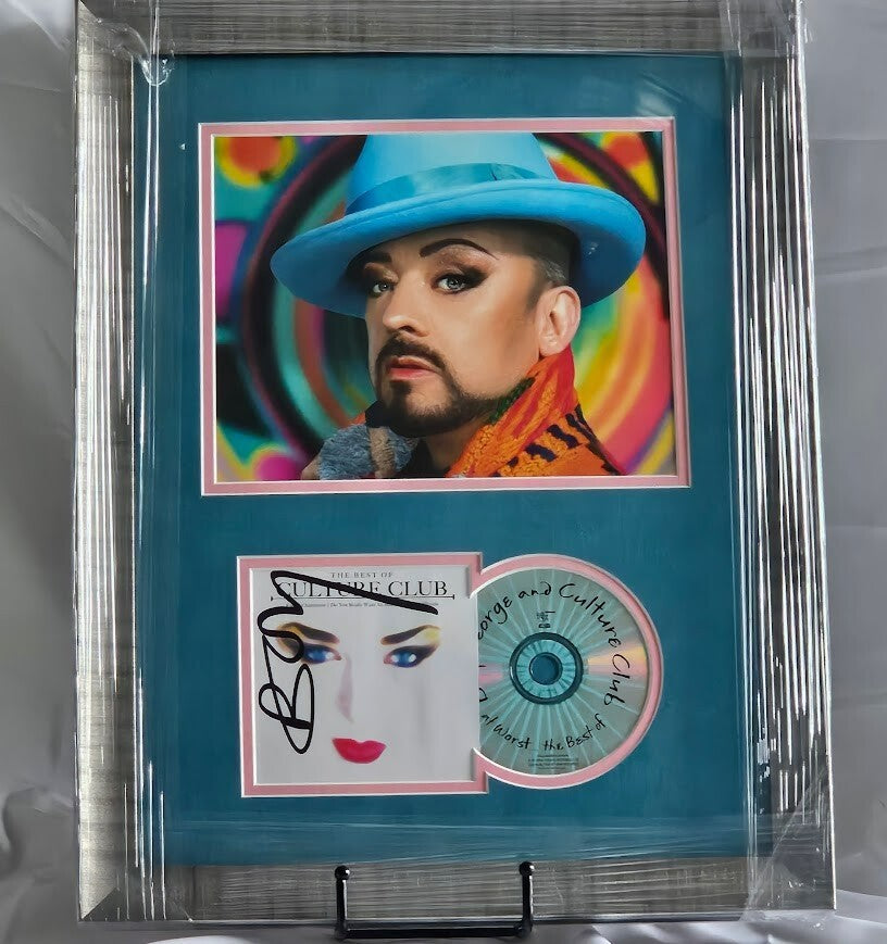 Boy George  Signed The Best of Culture Club  Autographed CD  Authenticated COA
