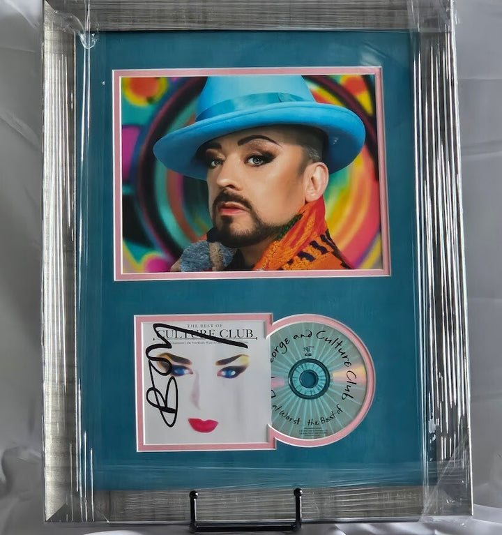 Boy George  Signed The Best of Culture Club  Autographed CD  Authenticated COA